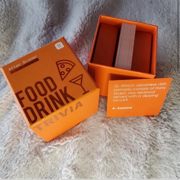 Talking Tables after dinner Trivia Cards: Food Drink - Picture 2 of 6